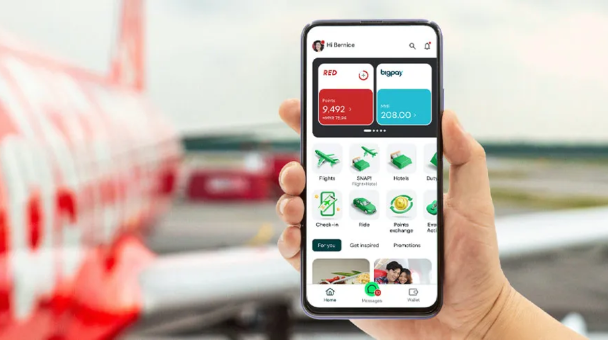 Airasia Move AirAsia MOVE - Earn Clubpoints